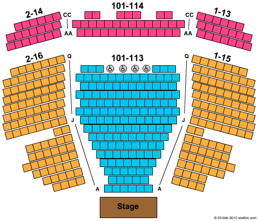 Laura Pels Theatre Seating Chart
